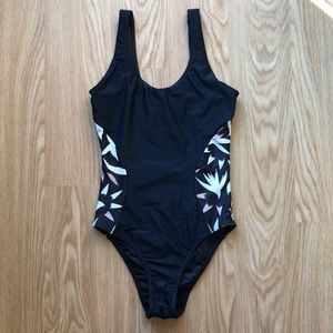 SEEA Lola One Piece Swimsuit in Ebon, XS